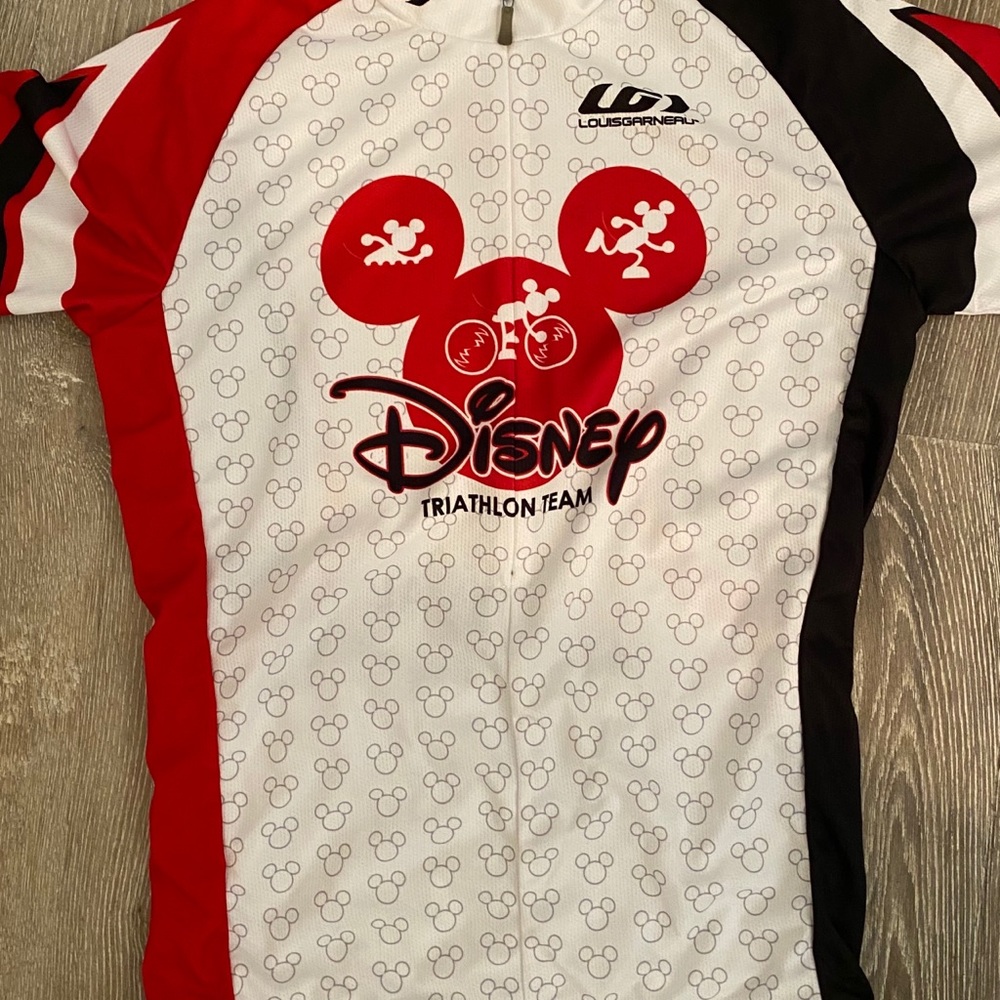 6 Official Disney Triathlon Team Cycling Jerseys - Gem